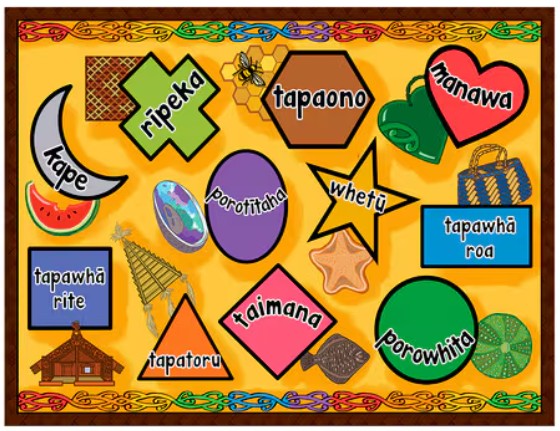 Te Reo Māori Shape Puzzle