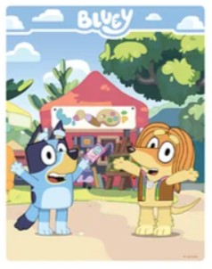 Bluey & Indy Puzzle (16-pieces)