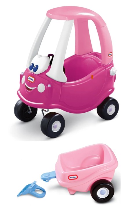 Cozy Coupe With Trailer