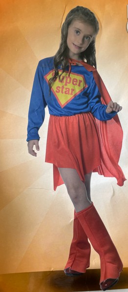 Super Star costume, size 6-8 #1